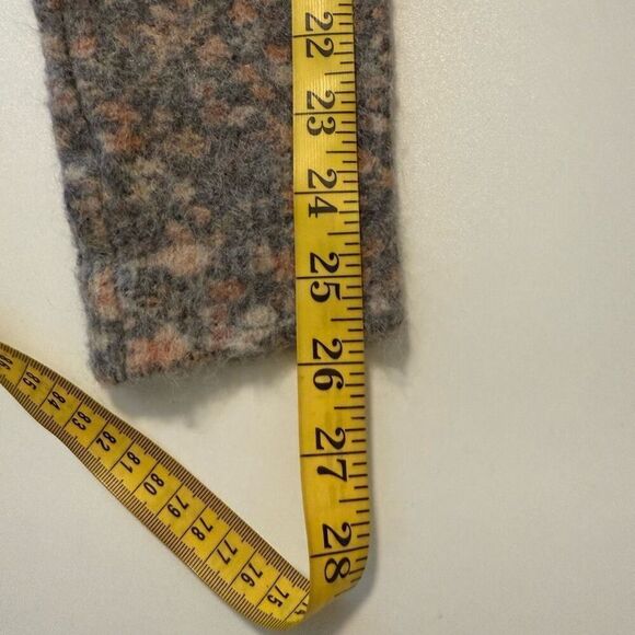Bartolini Mohair/Alpaca Blend Soft Gray & Coral Sweater Sz M Cottagecore - Picture 15 of 15